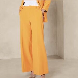 NWT Banana Republic Sculpted Stretch Wide Leg Pant